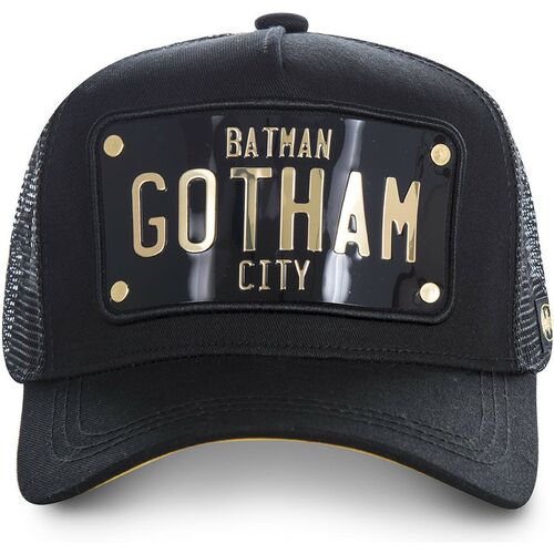 Gorra Capslab Trucker Negra Batman Gotham City TU