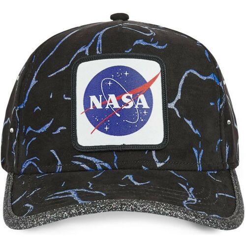 Gorra Capslab curva negra ajustable GLI NASA TU