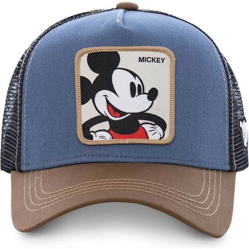 Gorra Capslab trucker azul y marrn Mickey Mouse TU