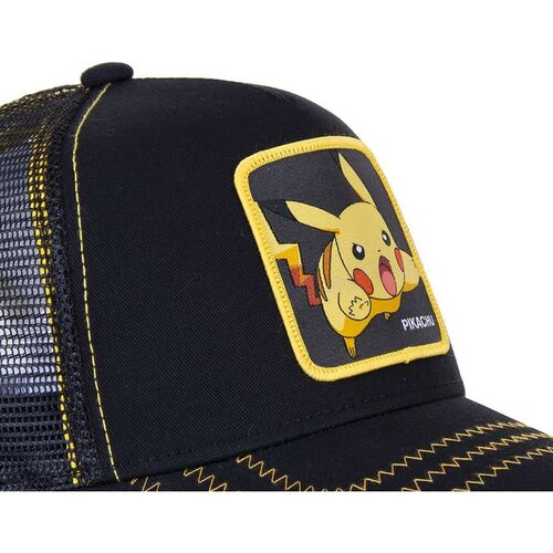 Gorra Capslab trucker negra Pikachu TU