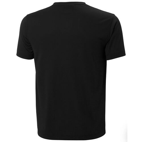 Camiseta Helly Hansen Negra Fast Quick-Dry T-Shirt M