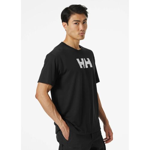 Camiseta Helly Hansen Negra Fast Quick-Dry T-Shirt L