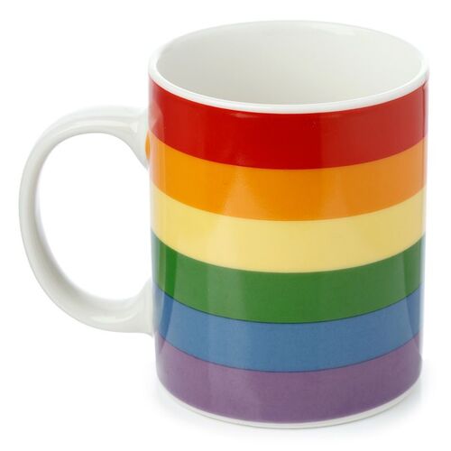 Taza de Porcelana Puckator - Arcoiris TU