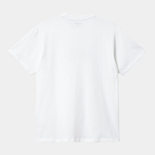 Camiseta Carhartt Blanca Heat Script T-Shirt XS