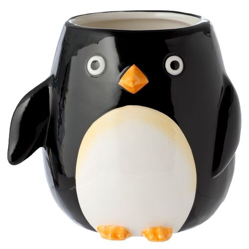 Maceta Puckator de Pingüino de Cerámica TU