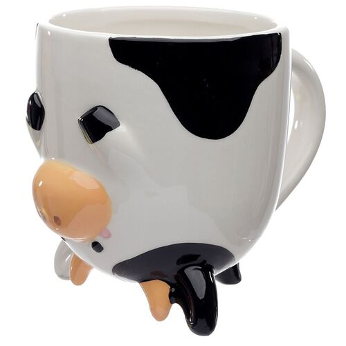 Tazón Puckator de Vaca del Revés de Cerámica TU
