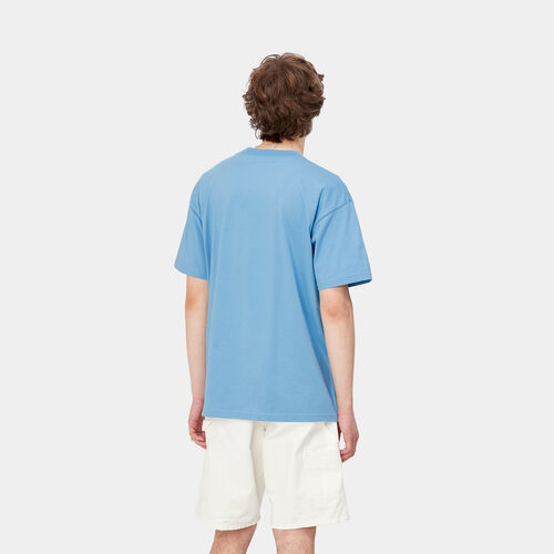 Camiseta Carhartt Azul Vacanze T-Shirt Piscine XS