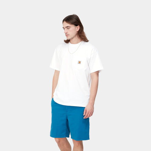 Camiseta Carhartt Blanca Tamas Pocket T-Shirt XS