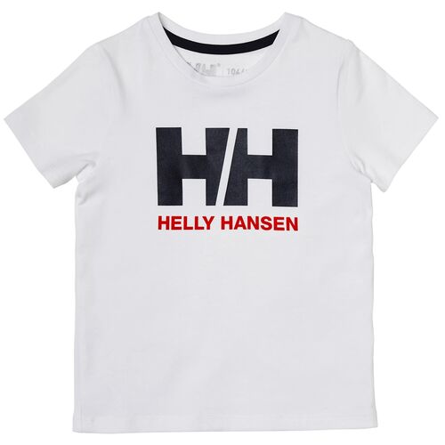 Camiseta blanca nio Helly Hansen Kids'' HH Logo T-Shirt 98CM/3