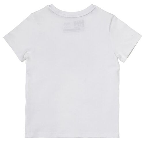 	Camiseta blanca nio Helly Hansen Kids'' HH Logo T-Shirt 104CM/4