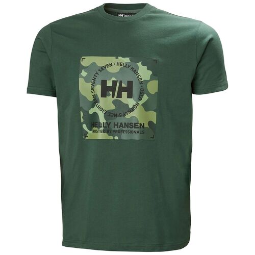Camiseta Helly Hansen Move Cotton T-Shirt Sprunce S