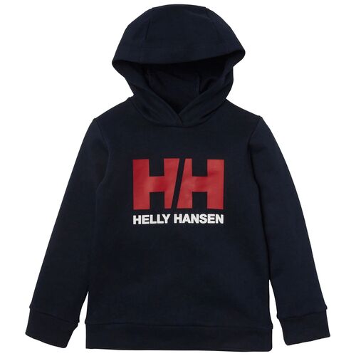 Sudadera azul niños unisex con capucha Helly Hansen Kids'' HH® Logo Hoodie Navy 98CM/3