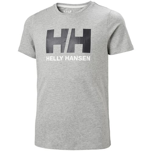 Camiseta Gris Nios Unisex Helly Hansen Juniors'' HH Logo T-shirt 128CM/8