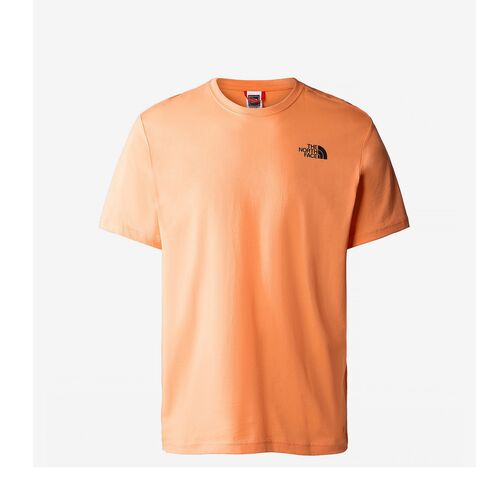 Camiseta Naranja The North Face Redbox Tee Dusty Coral Orange XS