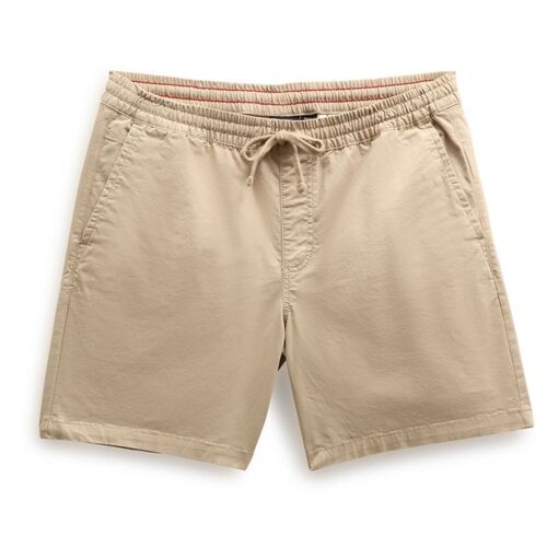 Pantaln Corto Beige Vans Elstico Range De Corte Holgado S