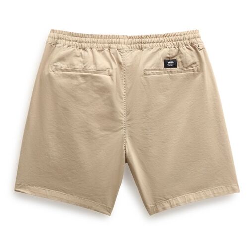 Pantaln Corto Beige Vans Elstico Range De Corte Holgado S