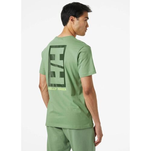 Camiseta Verde Helly Hansen Core Graphic T-shirt Jade S