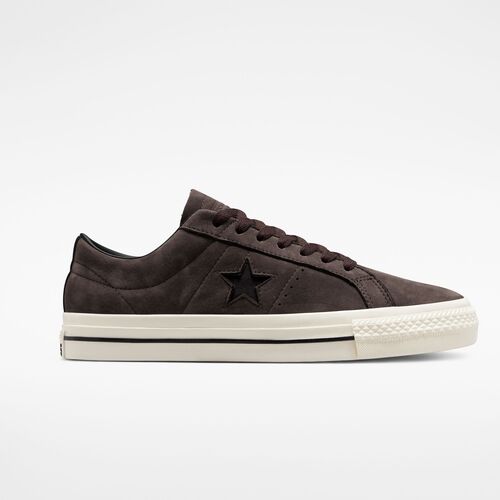 Zapatilla Marrn Converse One Star Pro Nubuck Leather Coffee Nut 41