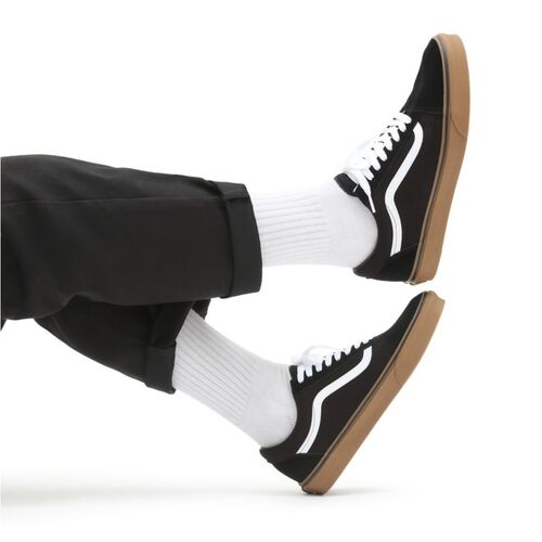 Zapatillas Negras Vans GUMSOLE OLD SKOOL Black 40