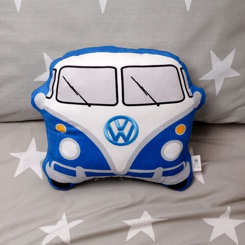 Cojn azul con forma Puckator Caravana Volkswagen VW T1 Camper TU