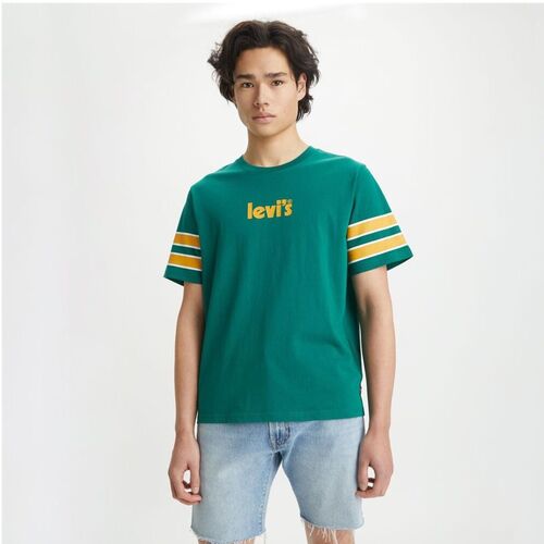 Camiseta Verde Levis Relaxed Fit Tee Core S