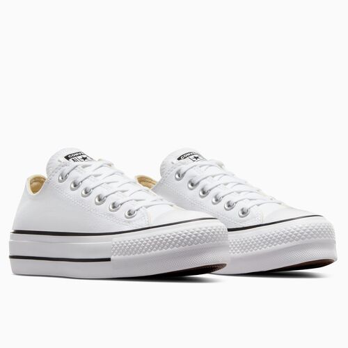 Zapatillas Blancas Converse Chuck Taylor All Star Platform Canvas 37