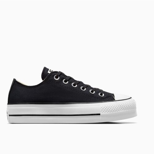 Zapatillas Negras Converse Chuck Taylor All Star Platform Canvas NEGRO 35