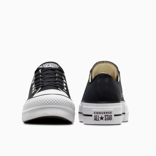 Zapatillas Negras Converse Chuck Taylor All Star Platform Canvas  35