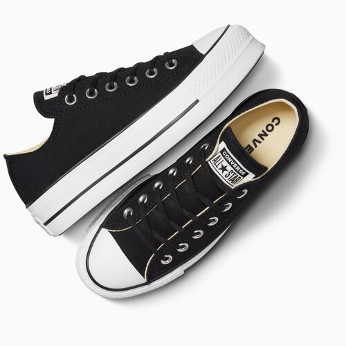 Zapatillas Negras Converse Chuck Taylor All Star Platform Canvas  35