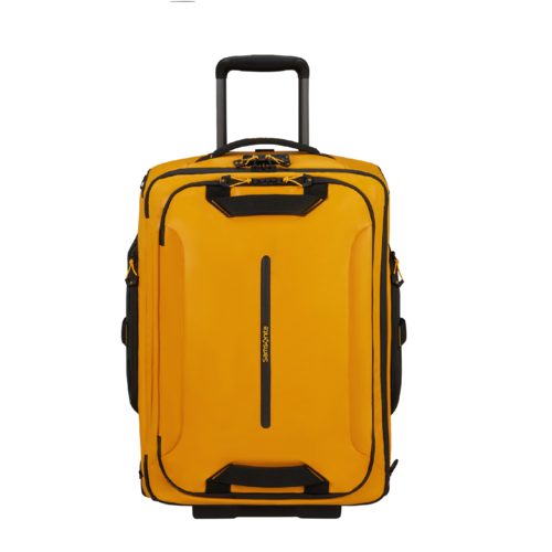 Maleta Samsonite Ecodiver Yellow Bolsa de viaje con ruedas 55cm mochila 
