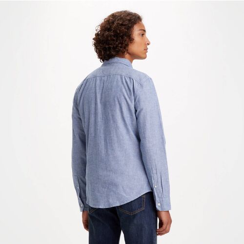 Camisa Azul de Levis Battery Housemark  XL
