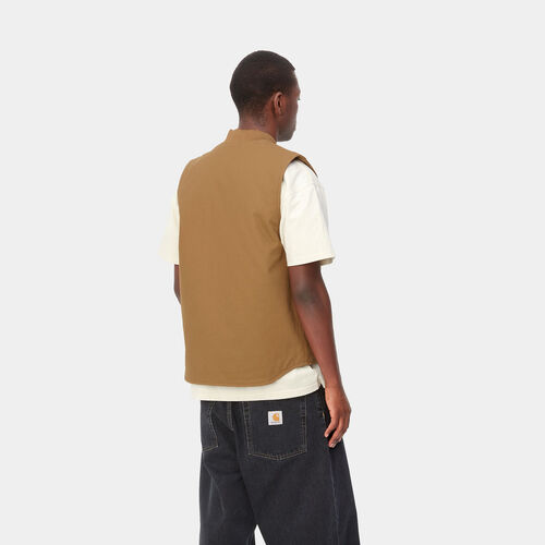 Chaleco Carhartt Marrón Vest Hamilton Brown S