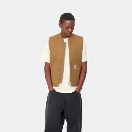 Chaleco Carhartt Marrón Vest Hamilton Brown S
