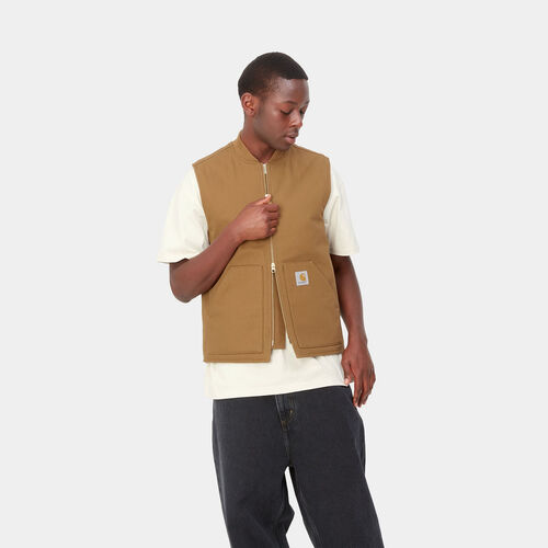 Chaleco Carhartt Marrón Vest Hamilton Brown S