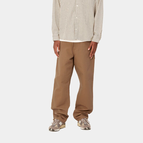 Pantalón Carhartt Marrón Single Knee Pant Hamilton Brown W30 L32