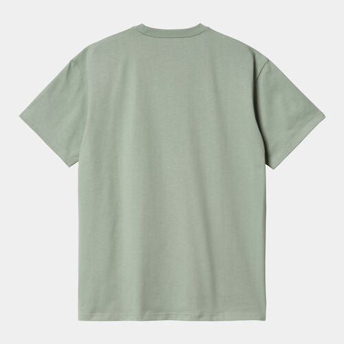 Camiseta Verde Carhartt S/S Chase T-Shirt Glassy Teal M