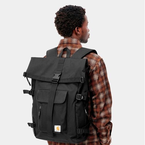 Mochila Negra Carhartt Philis Backpack Black TU