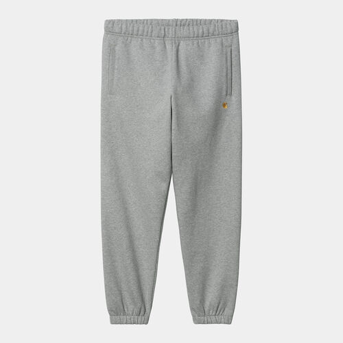 Pantaln de Chandal Gris Carhartt Chase Sweat Pant Grey Heather XS