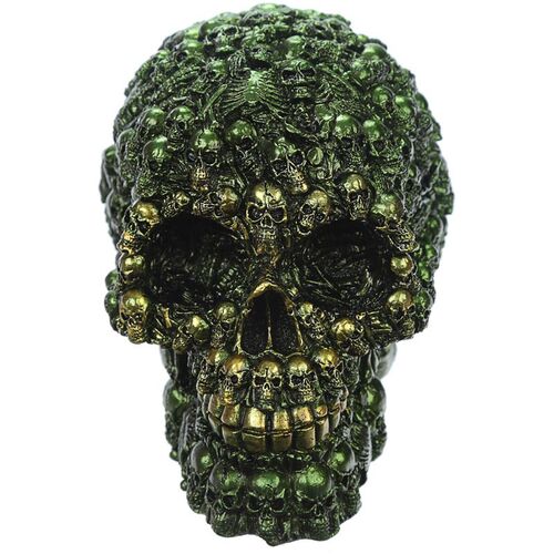 Figura Calavera Calavera con Mini Calaveras Metálicas Puckator TU