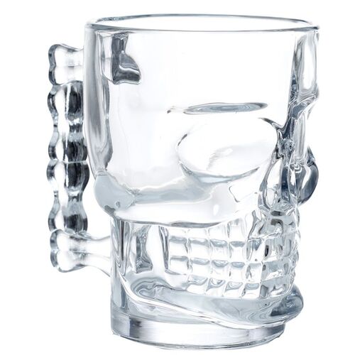 Jarra de Cristal Forma de Calavera Puckator TU