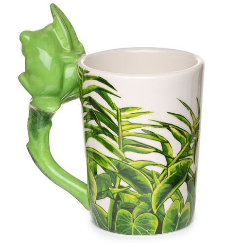 Taza de Cerámica Asa con Forma de Rana Puckator TU