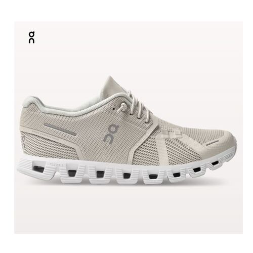 Zapatillas Gris On Running Cloud 5 Pearl-White 36