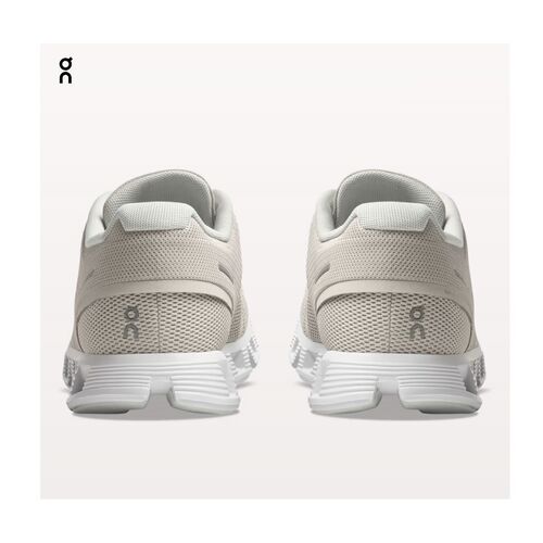 Zapatillas Gris On Running Cloud 5 Pearl-White 38