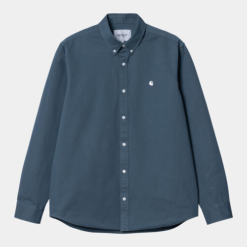 Camisa Azul Carhartt Madison Shirt Ore/Wax M