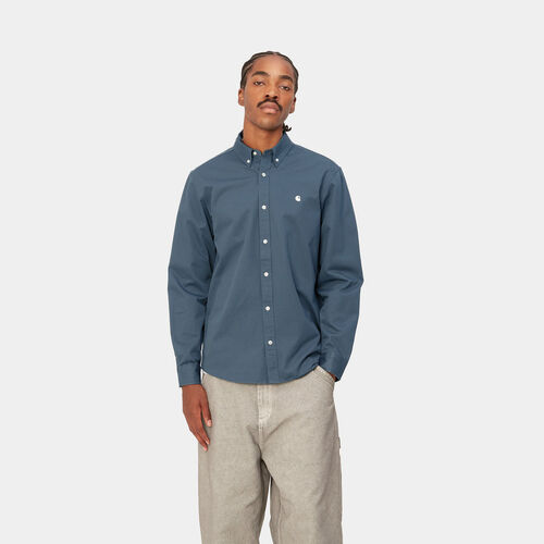 Camisa Azul Carhartt Madison Shirt Ore/Wax XL