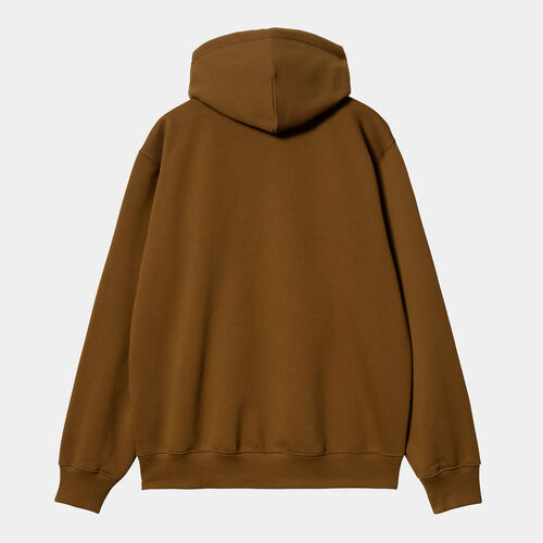 Sudadera Marrn Carhartt Hooded Sweat Deep H Brown XS