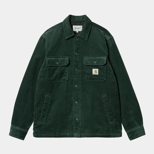 Cazadora Verde Carhartt Whitsome Shirt Jac Discovery Green XS