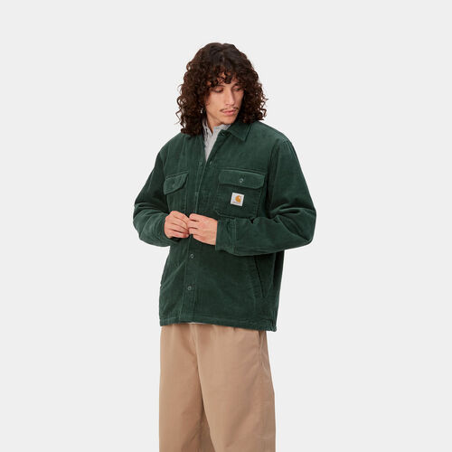 Cazadora Verde Carhartt Whitsome Shirt Jac Discovery Green L