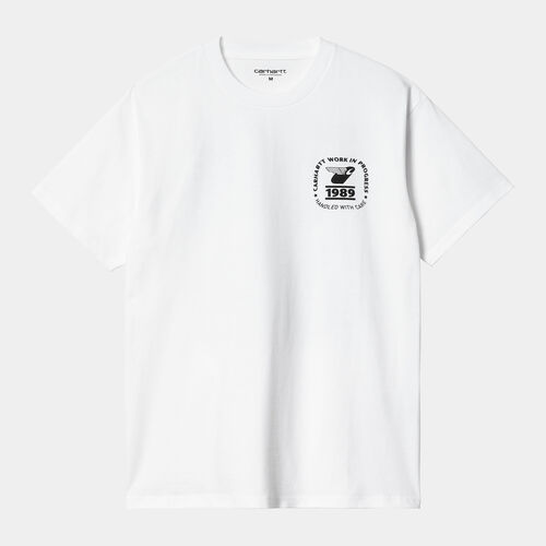 Camiseta Blanca Carhartt Stamp State T-Shirt White L
