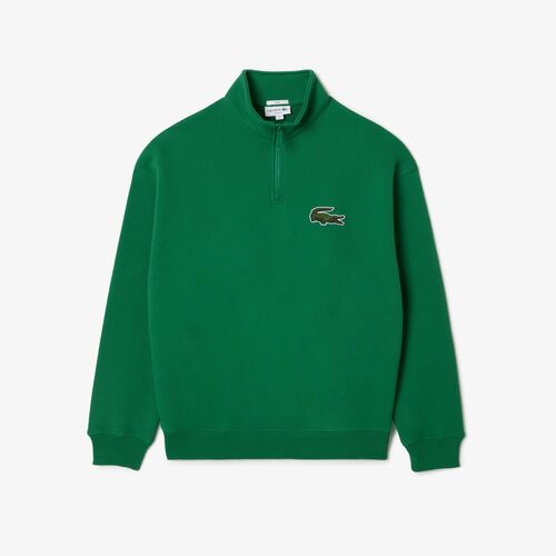 Sudadera Verde Lacoste Cuello Alto Jogger XS